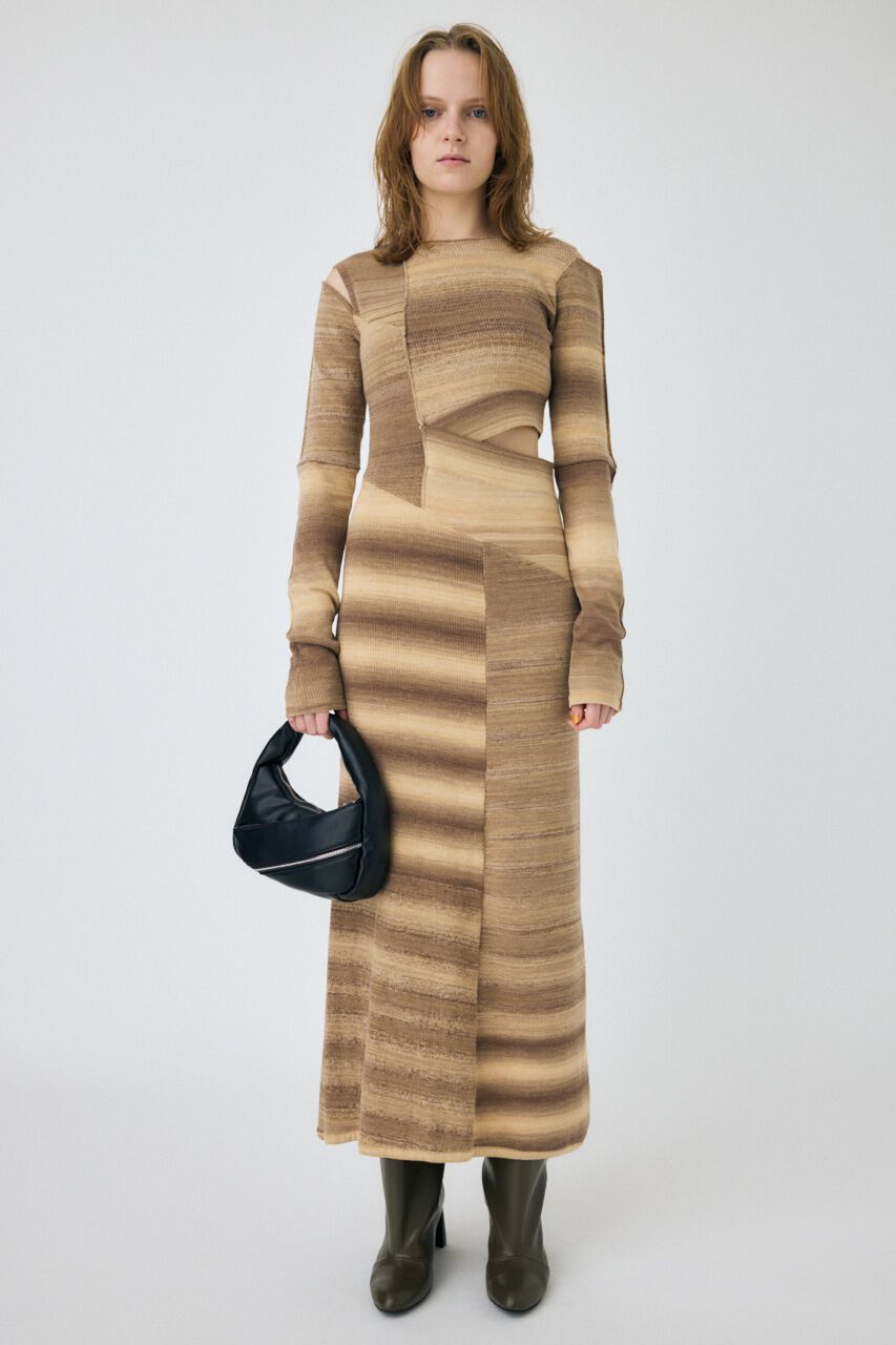 MOUSSY「ASSYMMETRY SWITCHING ドレス」|ワンピース|