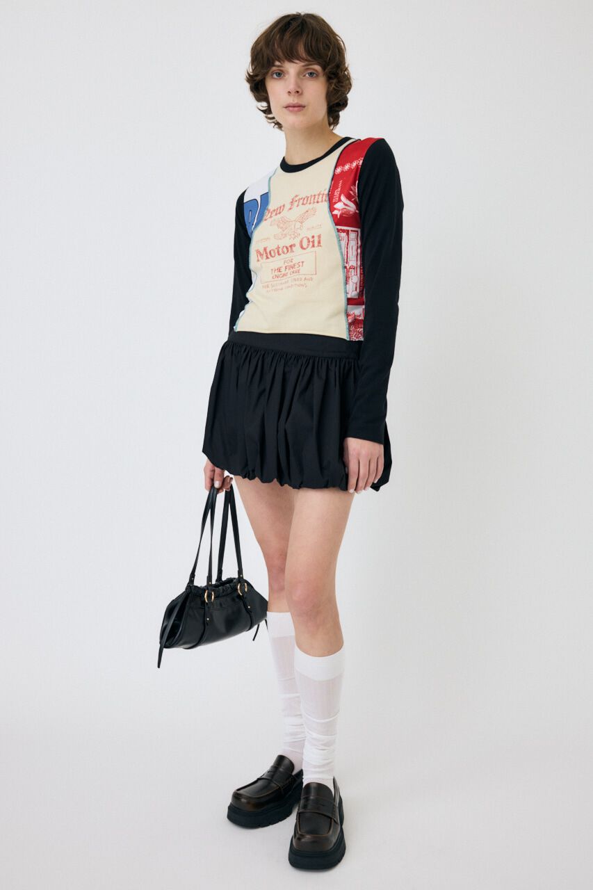 MOUSSY「REMAKE TINY ロンT」|Tシャツ・カットソー|