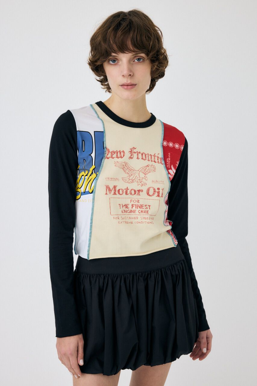 MOUSSY「REMAKE TINY ロンT」|Tシャツ・カットソー|