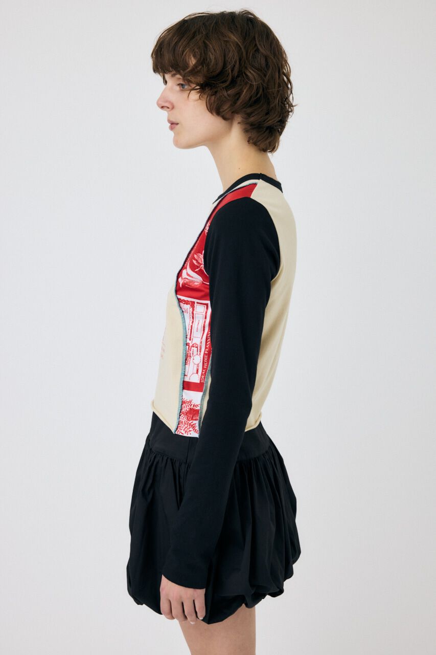 MOUSSY「REMAKE TINY ロンT」|Tシャツ・カットソー|