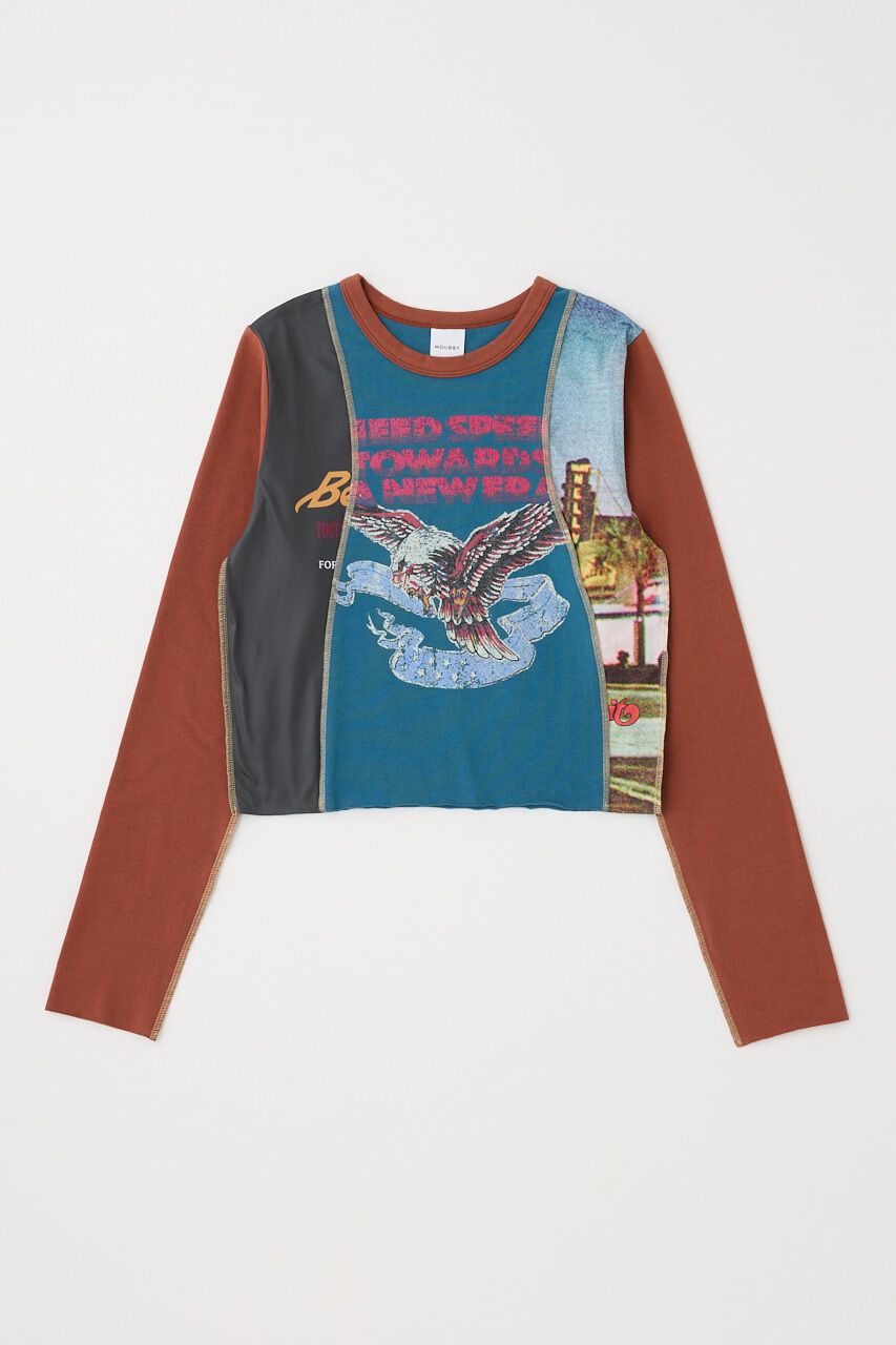 MOUSSY「REMAKE TINY ロンT」|Tシャツ・カットソー|