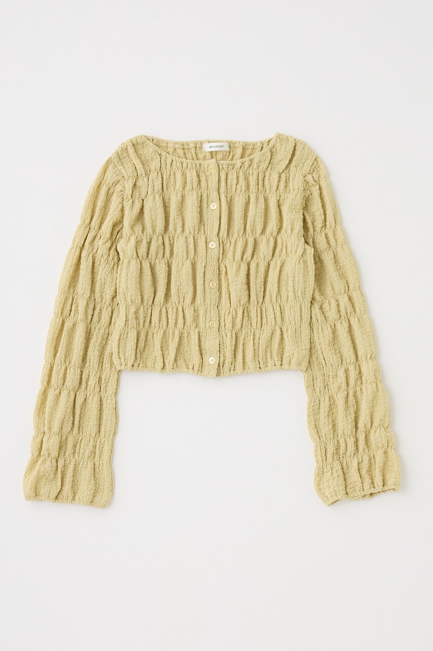 MOUSSY「SHIRRING カーディガン」|Tシャツ・カットソー|