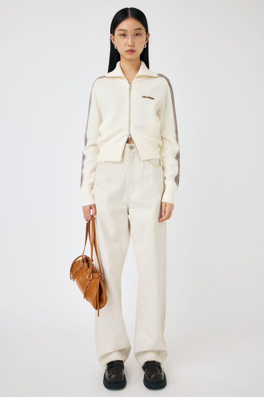 MOUSSY「KNIT トラックジャケット」|シャツ・ブラウス|