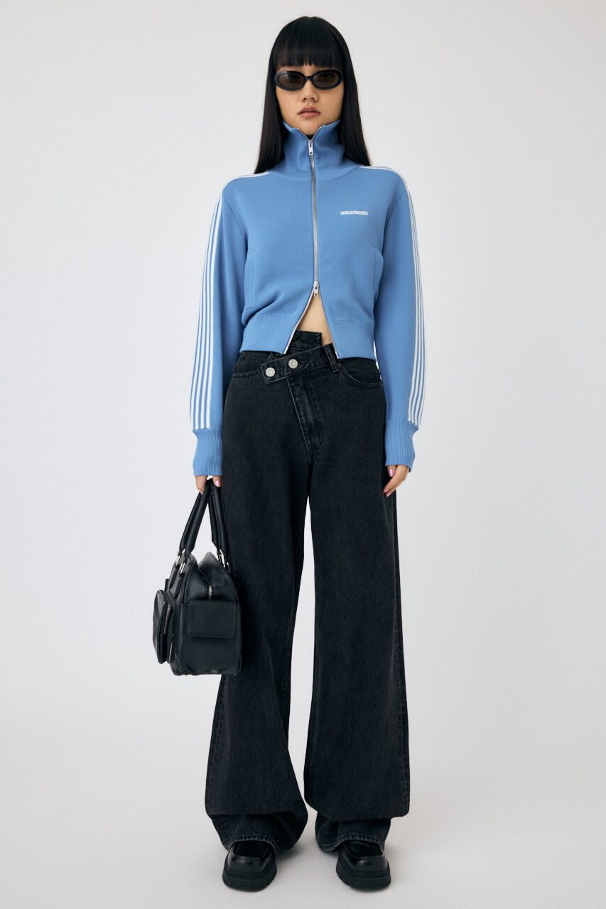 MOUSSY「KNIT トラックジャケット」|シャツ・ブラウス|