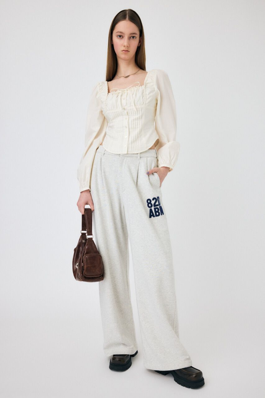 MOUSSY「PUFF SLEEVE CORSET FIT ブラウス」|シャツ・ブラウス|