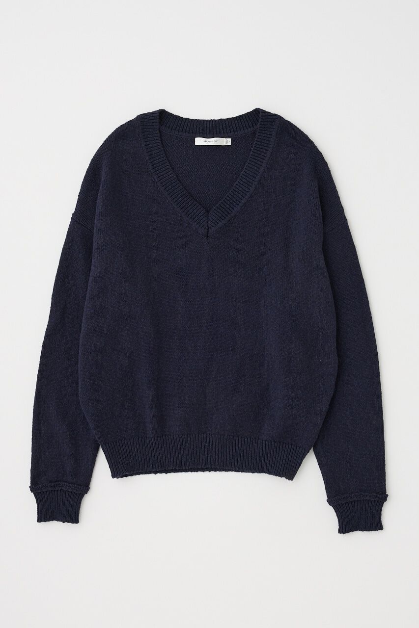 MOUSSY「V NECK セーター」|ニット・セーター|