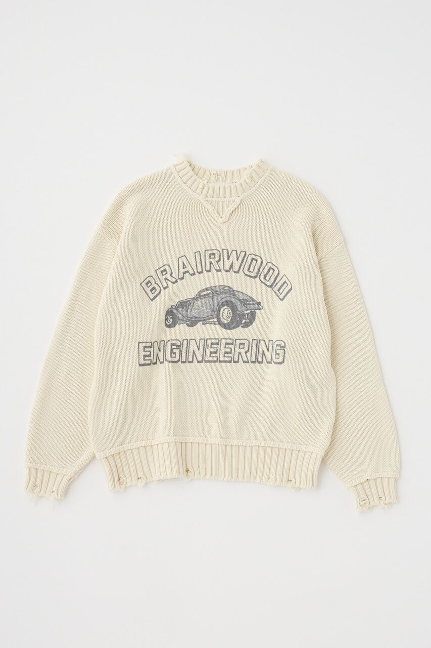 MOUSSY「VINTAGE LIKE PRINTED セーター」|ニット・セーター|IVOY3