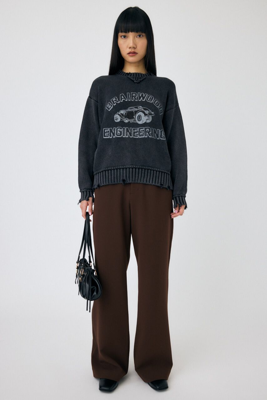 MOUSSY「VINTAGE LIKE PRINTED セーター」|ニット・セーター|