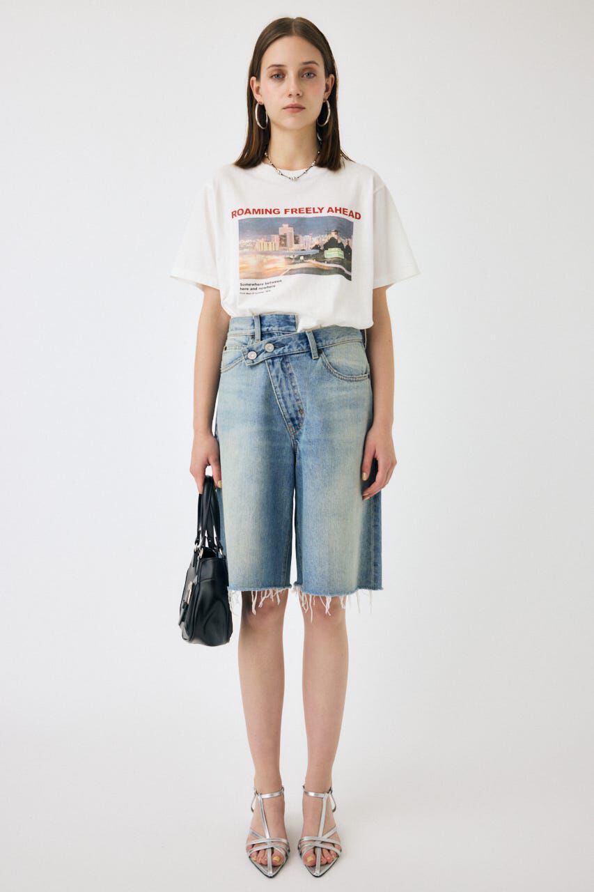 MOUSSY「1976 NOSTALGC フォト TEE」|Tシャツ・カットソー|