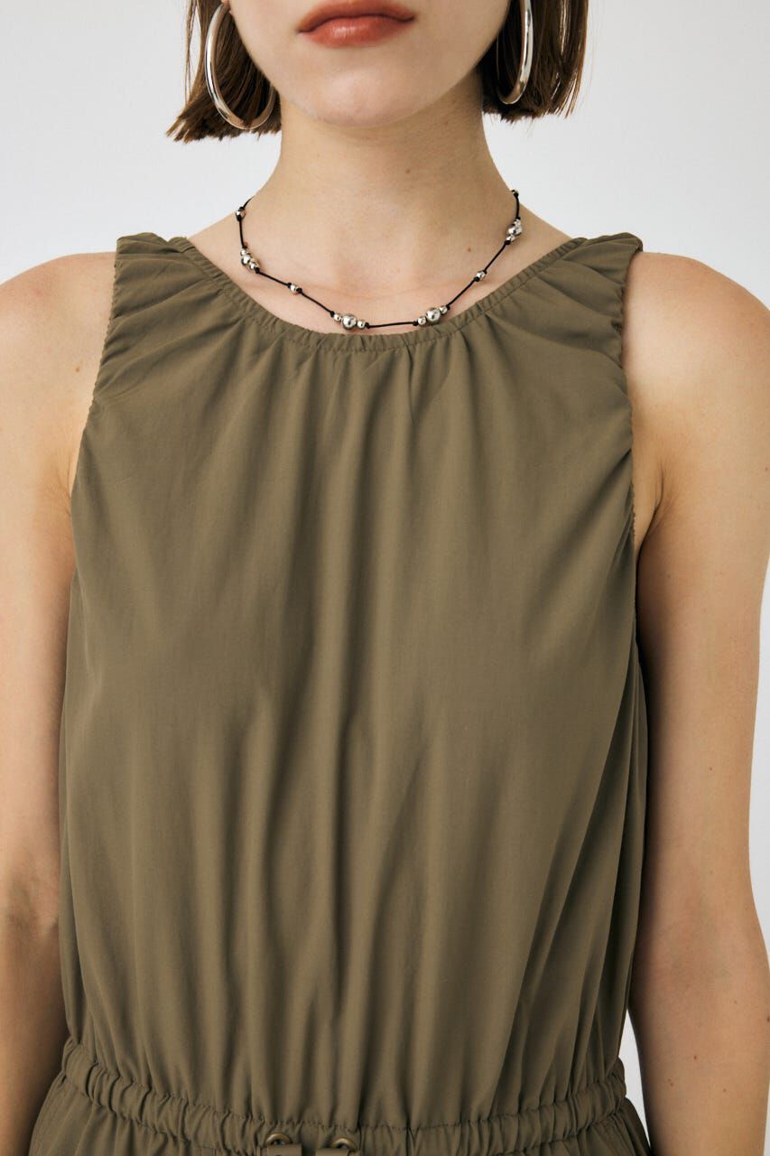 MOUSSY「NYLON GATHER ジャンプスーツ」|その他|