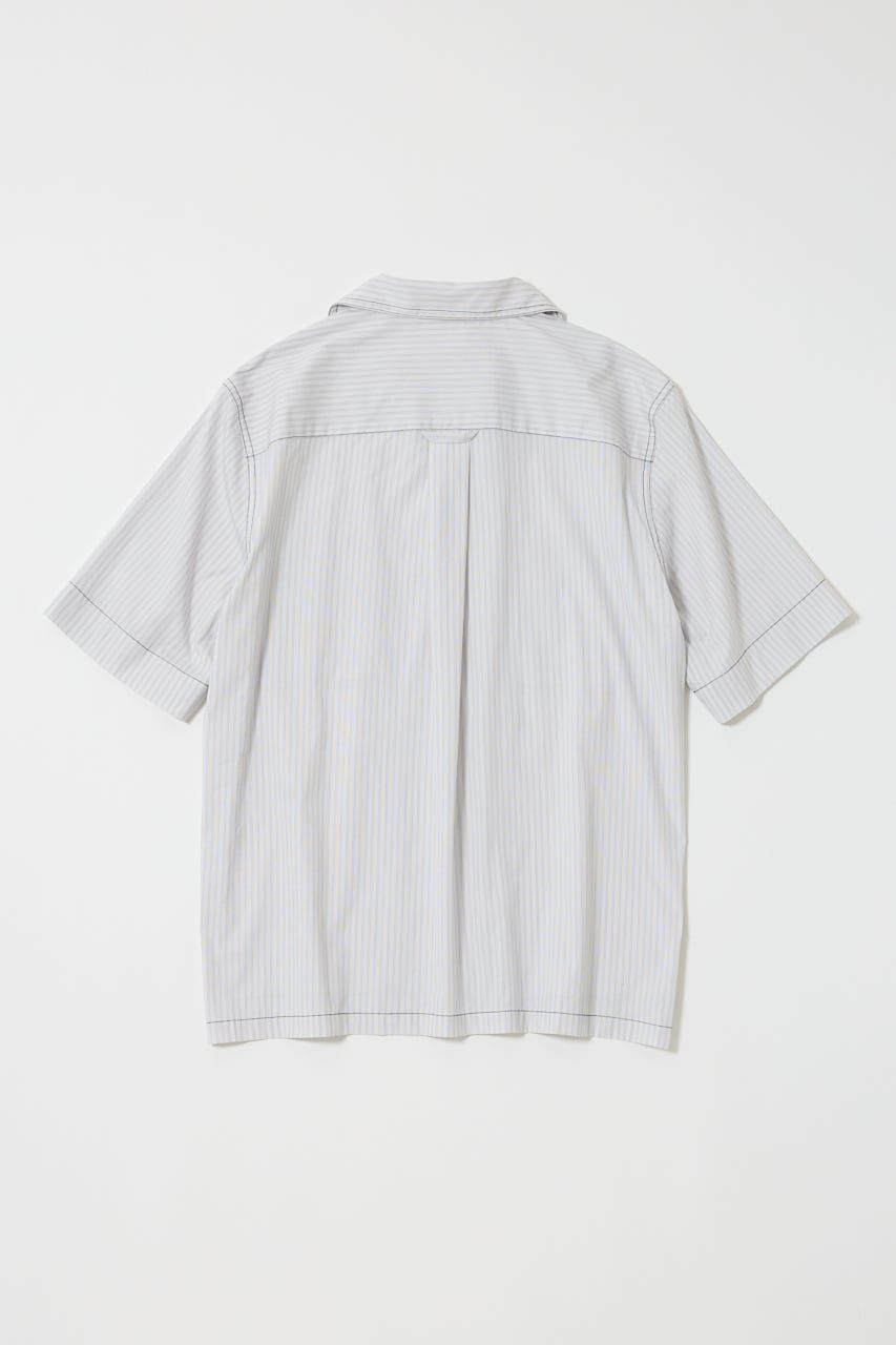 MOUSSY「OPEN COLLAR シャツ」|シャツ・ブラウス|