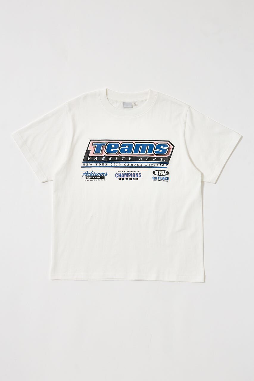 MOUSSY「TEAMS NYC TEE」|Tシャツ・カットソー|WHT