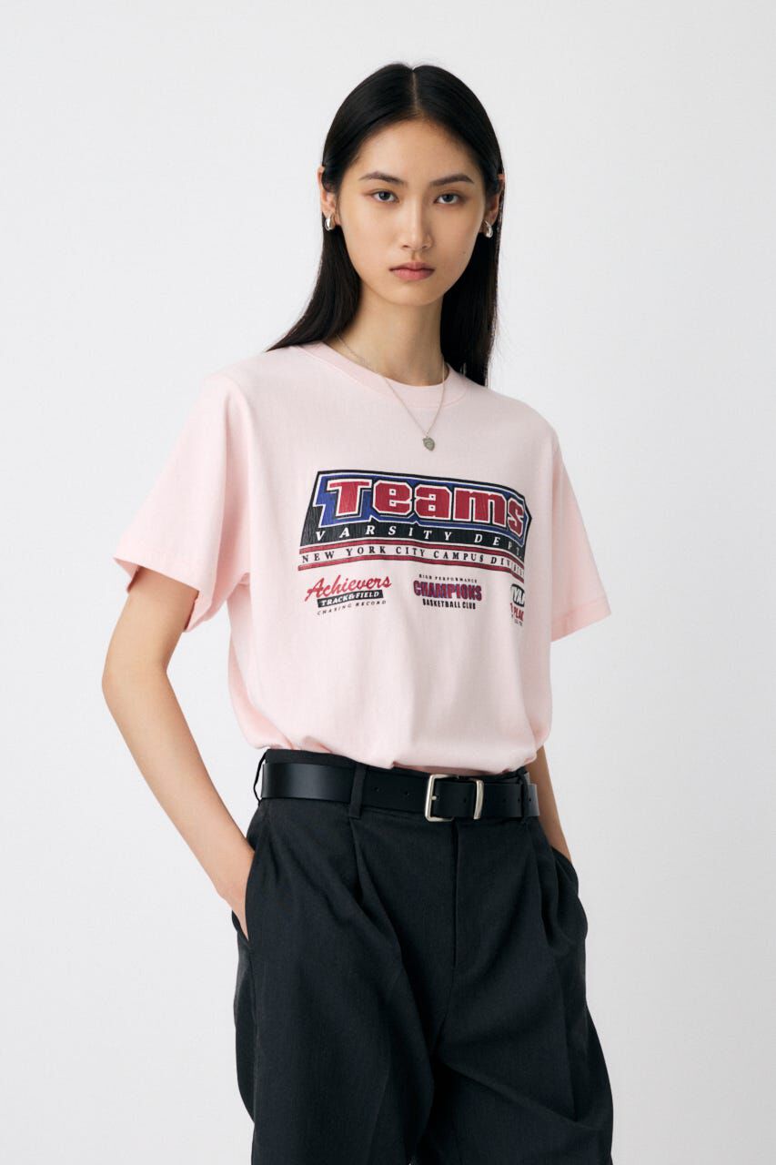 MOUSSY「TEAMS NYC TEE」|Tシャツ・カットソー|PNK