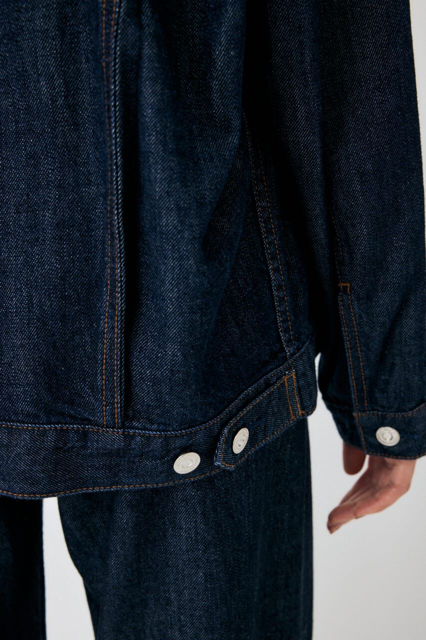 MOUSSY「TENCEL(TM) DENIM  OVER ジャケット」|デニムジャケット|