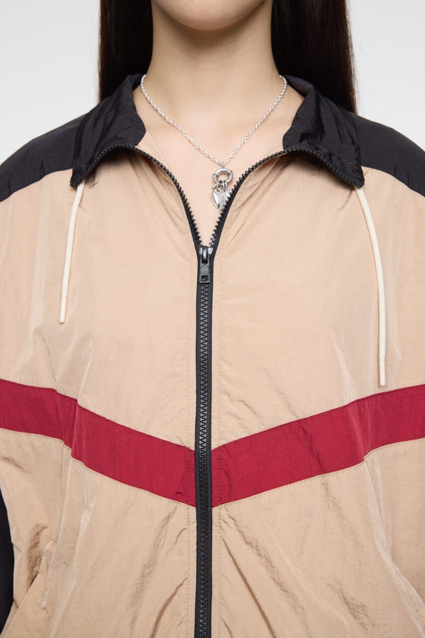 MOUSSY「SWITCHING NYLON ジャケット」|ブルゾン・スタジャン|