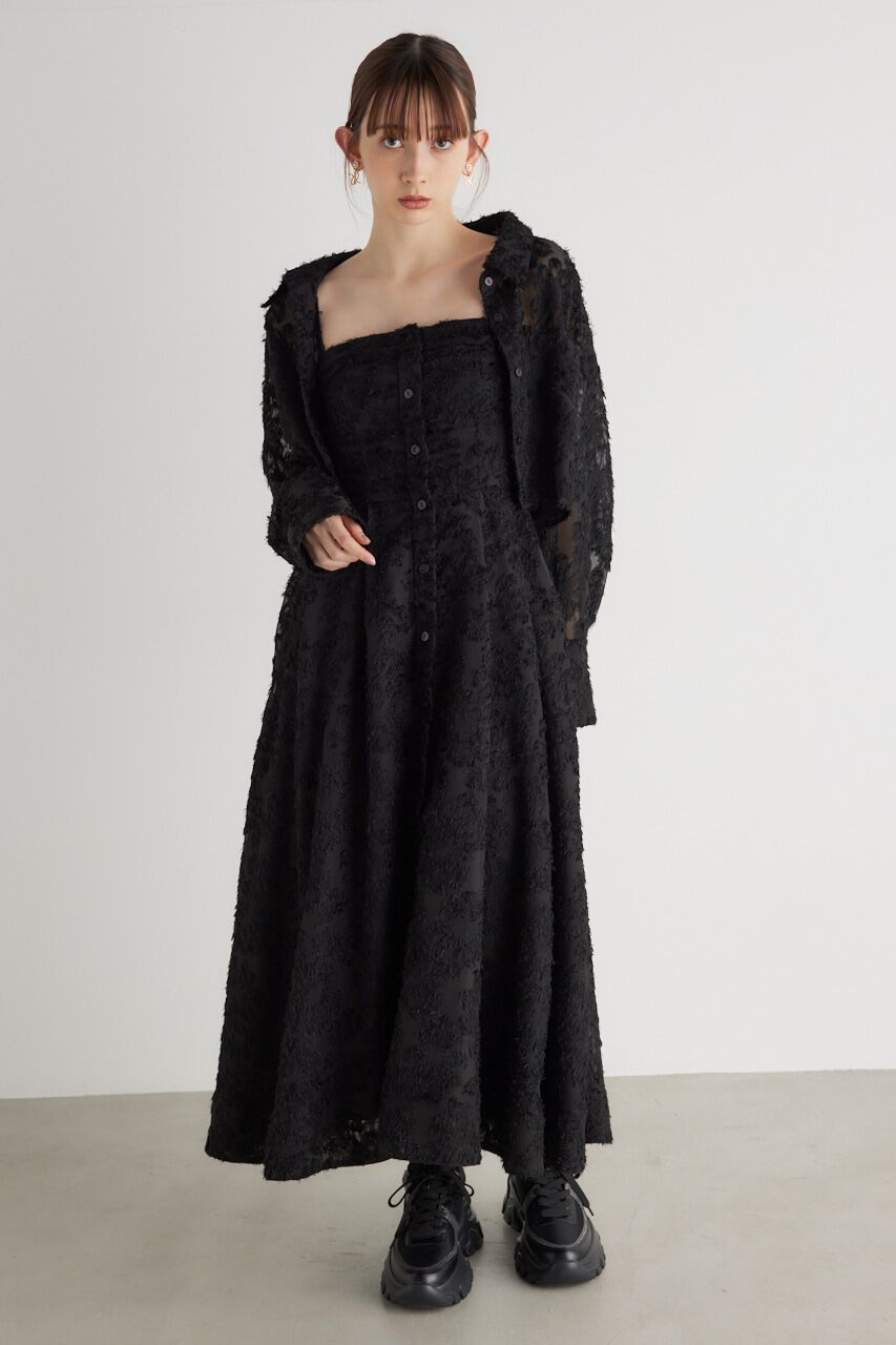 rienda「クロップドSH SETベアOP」|ワンピース|