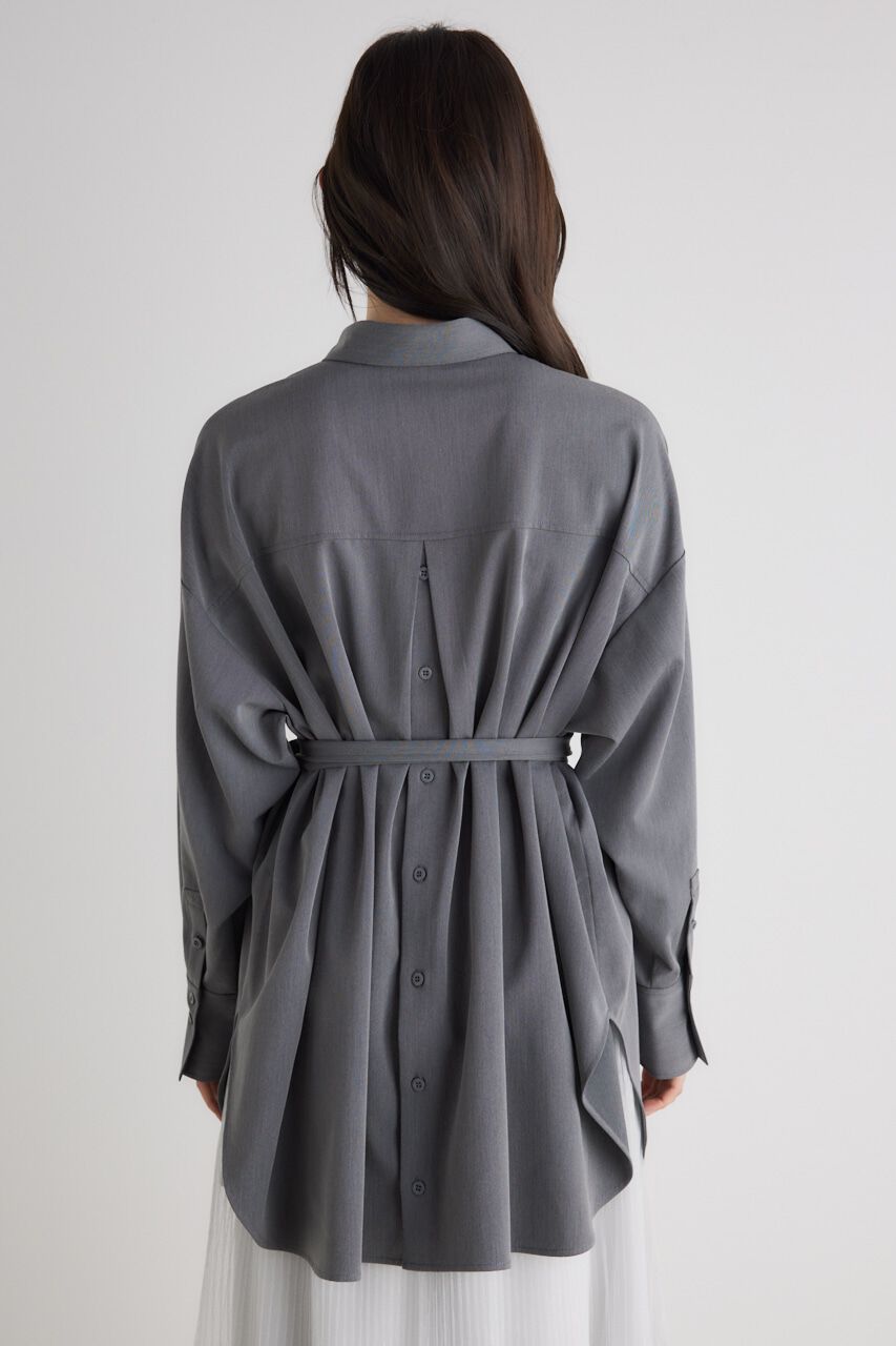 rienda「バックボタンSH TOP」|シャツ・ブラウス|