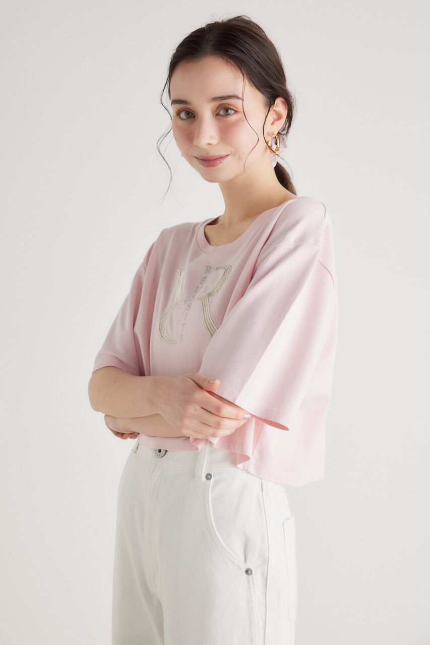 rienda「RグリッターT-SH」|Tシャツ・カットソー|