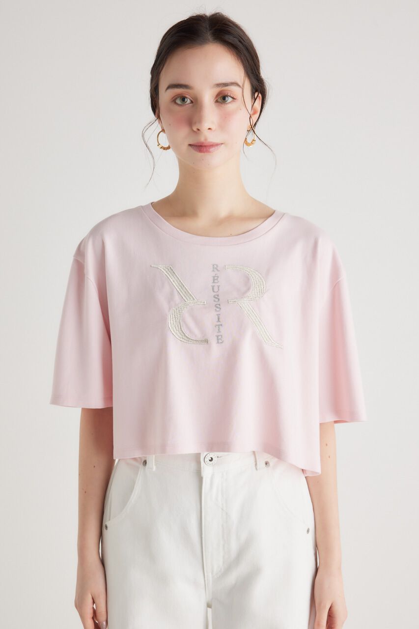 rienda「RグリッターT-SH」|Tシャツ・カットソー|