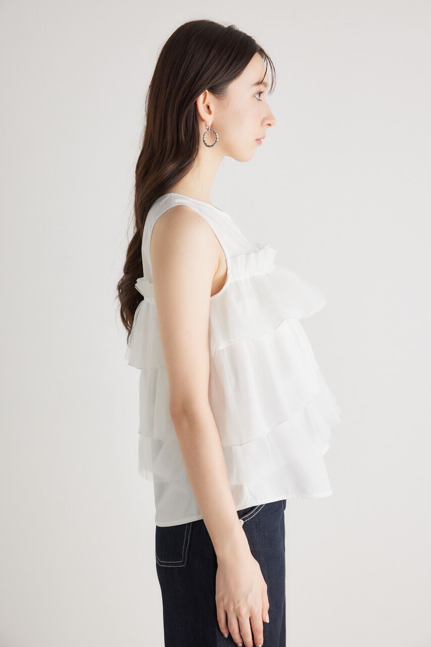 rienda「チュールビスチェコンビ BLS」|シャツ・ブラウス|