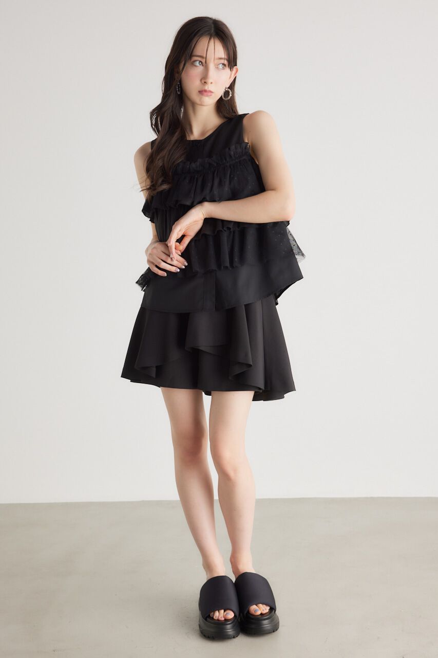 rienda「チュールビスチェコンビ BLS」|シャツ・ブラウス|