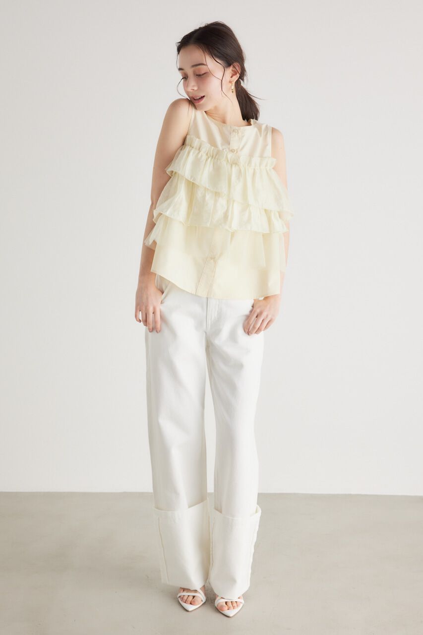 rienda「チュールビスチェコンビ BLS」|シャツ・ブラウス|