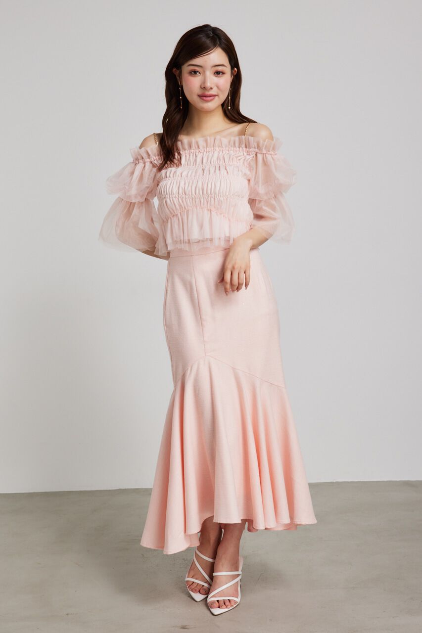 rienda「24SSレディ-マーメイド SK」|スカート|PNK