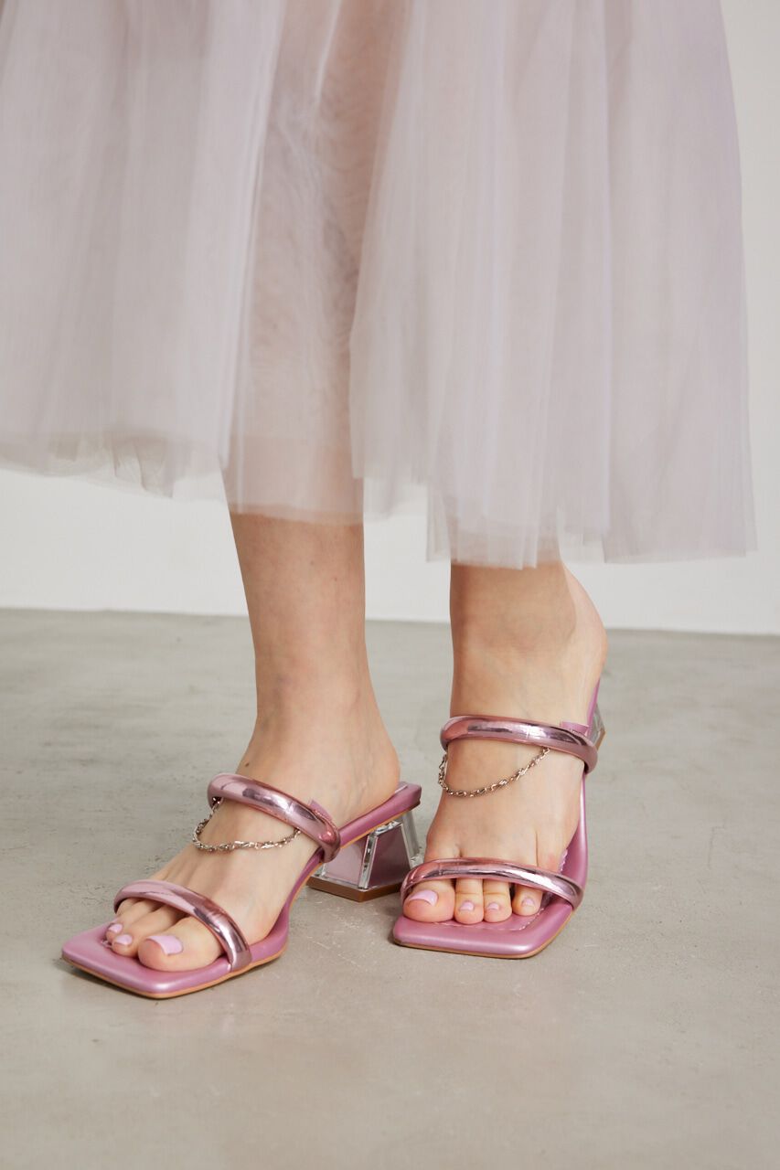 rienda「クリアヒールサンダル」|サンダル|