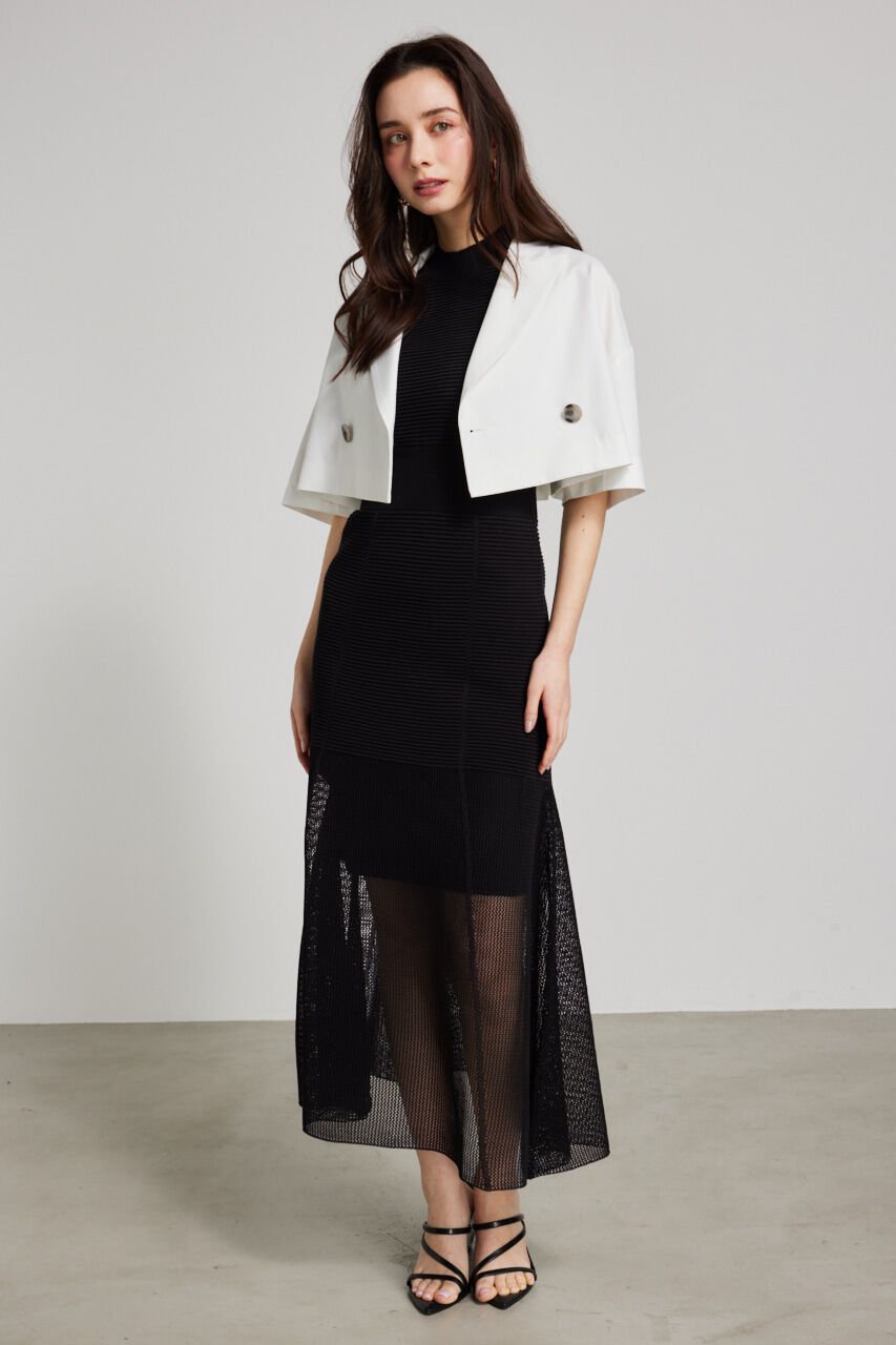 rienda「クロップドハーフSLV JK」|その他|