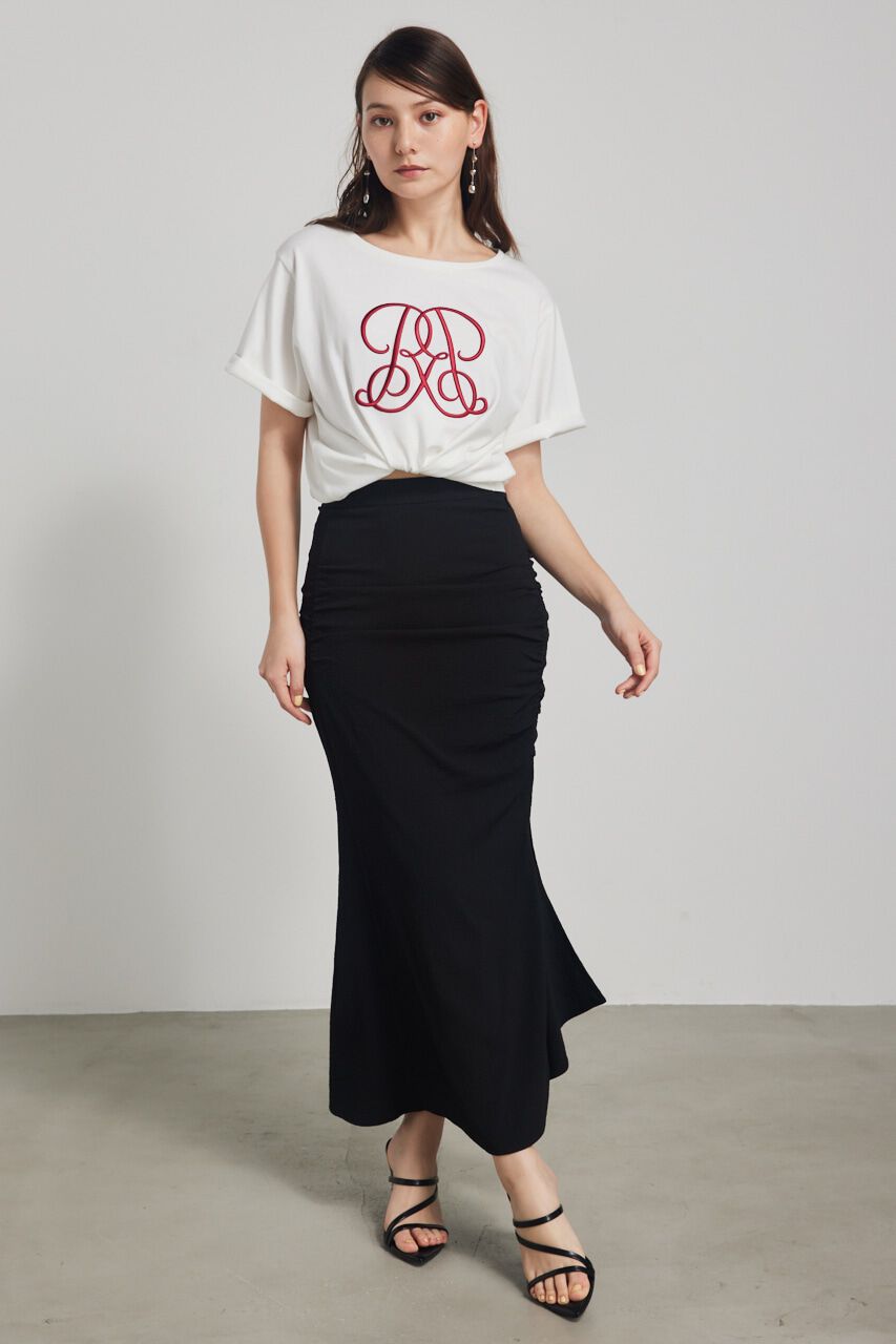 rienda「ギャザーマーメイドJ/W SK」|スカート|