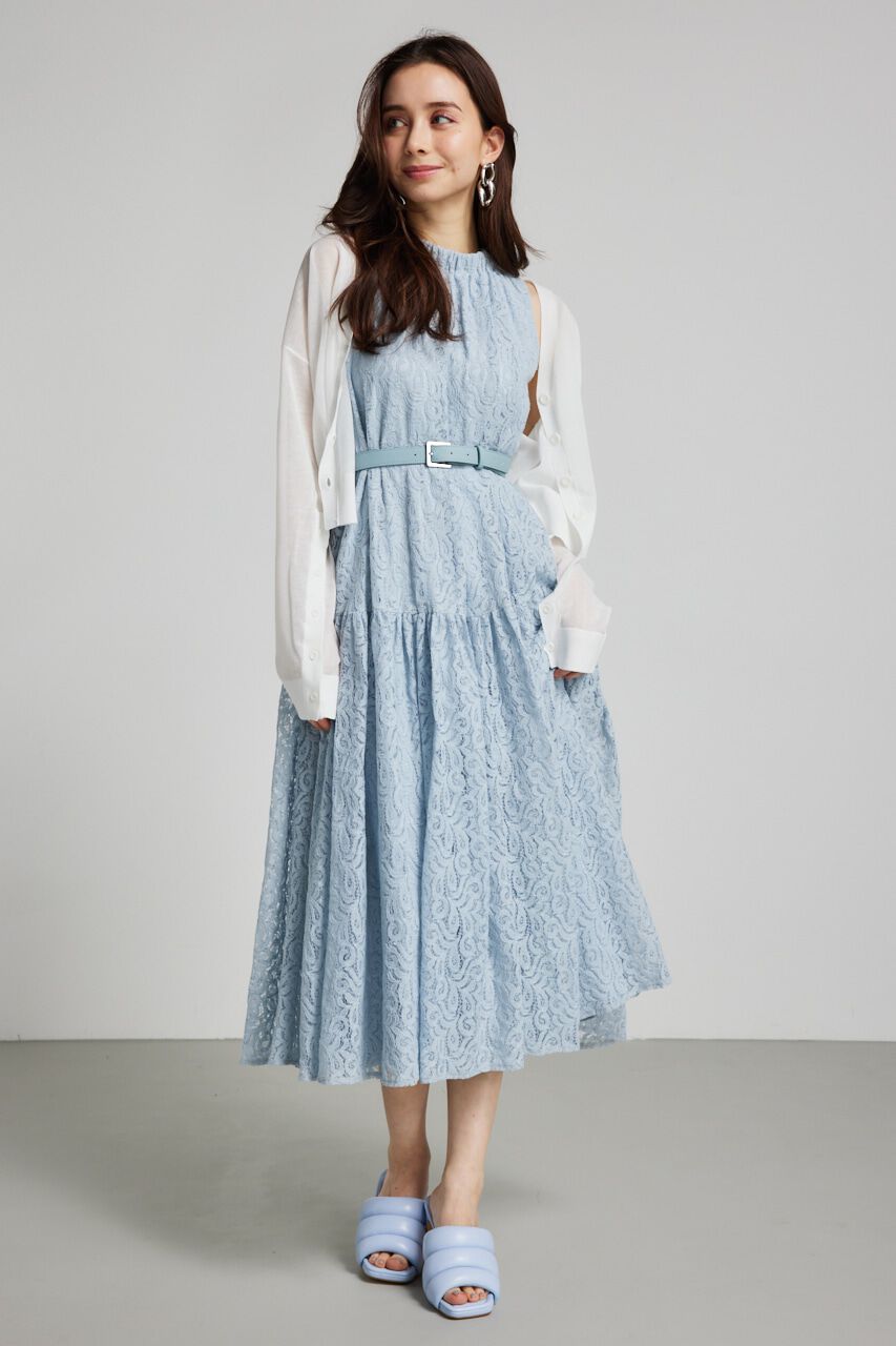 rienda「2wayスリットデザインKnitカーデ」|ニット・セーター|