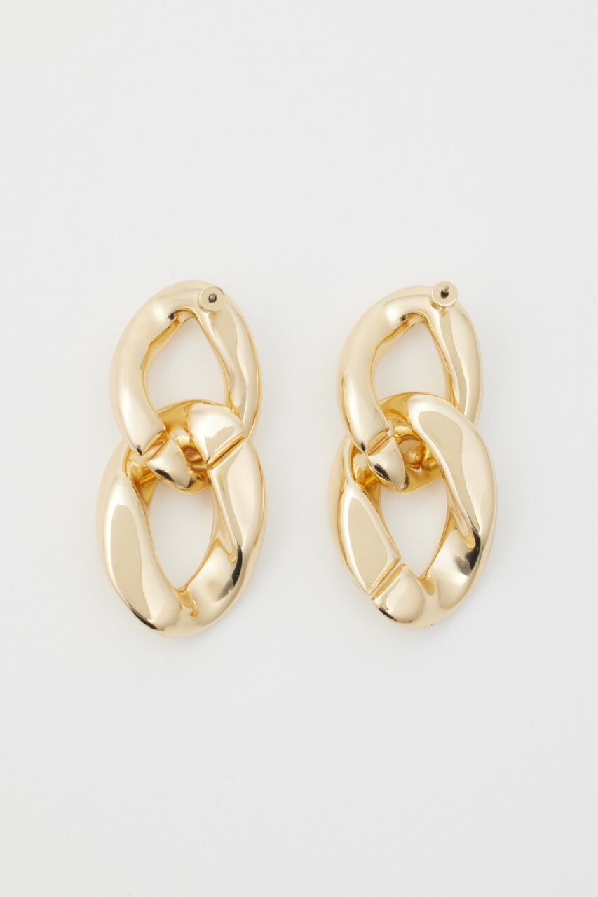 rienda「ビッグニュアンス２リングピアス」|ピアス|