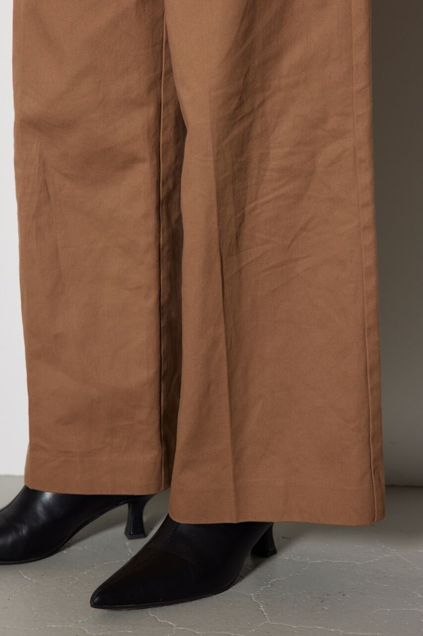 rienda「フロントタックチノジャストウエストパンツ」|その他|