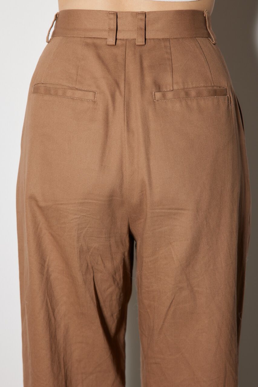 rienda「フロントタックチノジャストウエストパンツ」|その他|