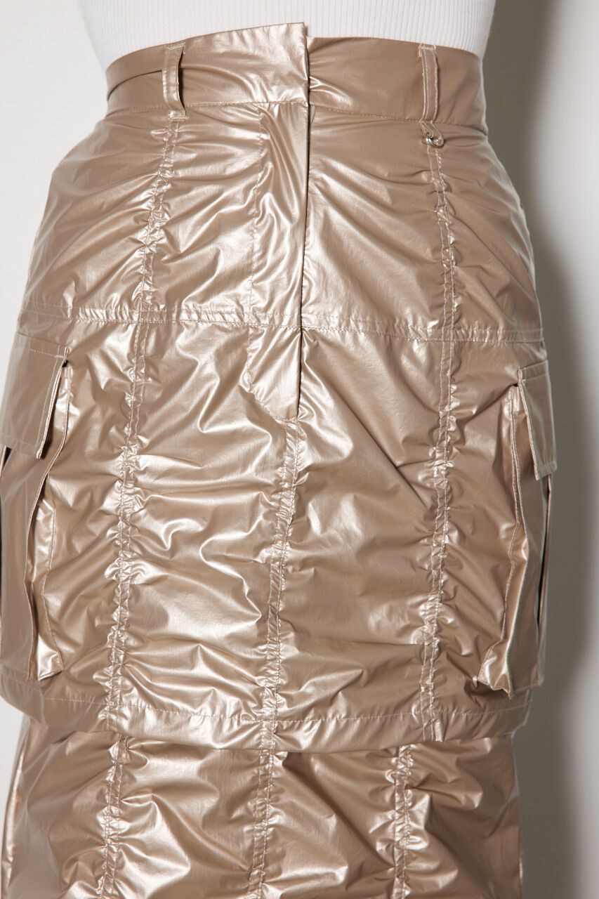 rienda「レイヤードカーゴジャストウエストスカート」|スカート|