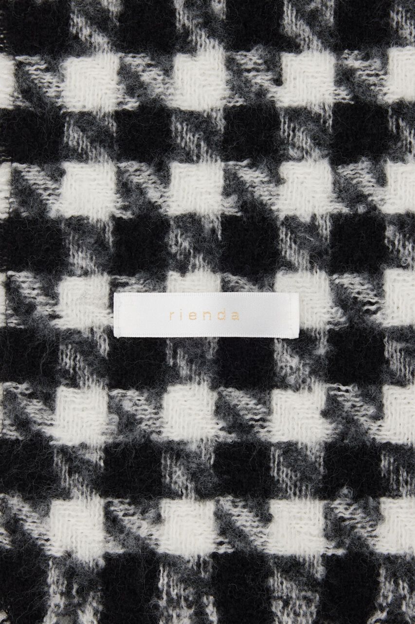 rienda「千鳥チェックストール」|その他|