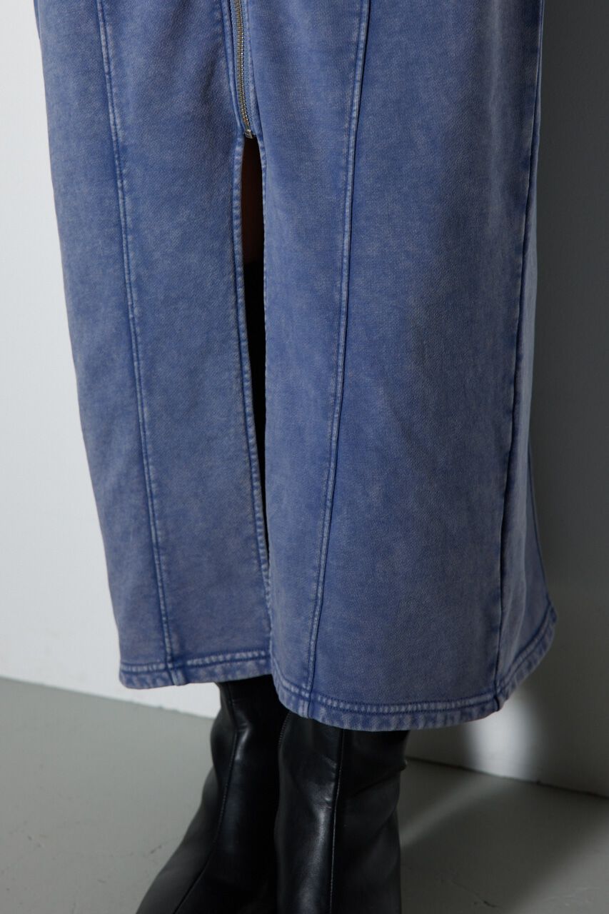 rienda「デニム風CUTタイトワンピース」|ワンピース|