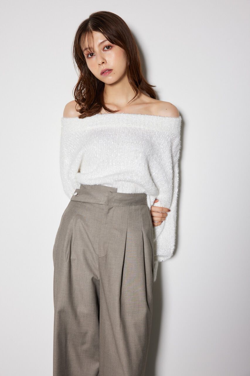 rienda「フラッフィーニットトップス」|ニット・セーター|