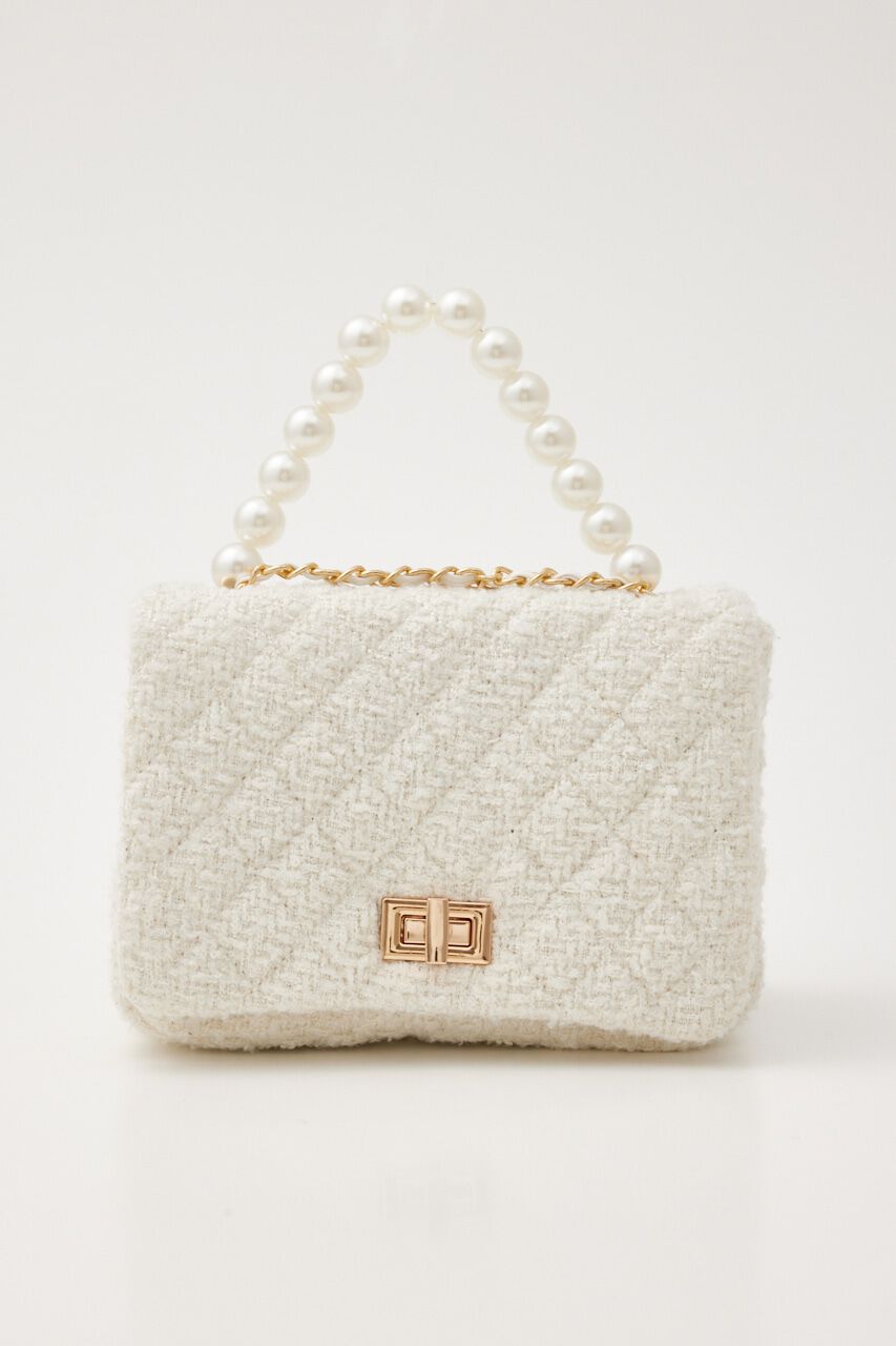 rienda「2WAYレクラングルツイードバッグ」|その他|