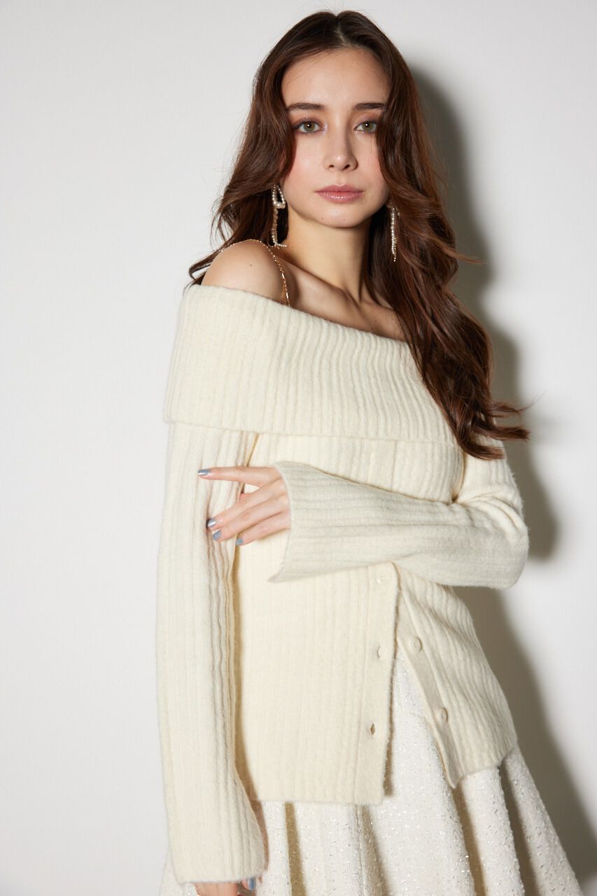 rienda「2WAYオフショルニットトップス」|ニット・セーター|