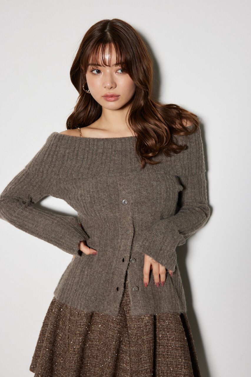rienda「2WAYオフショルニットトップス」|ニット・セーター|