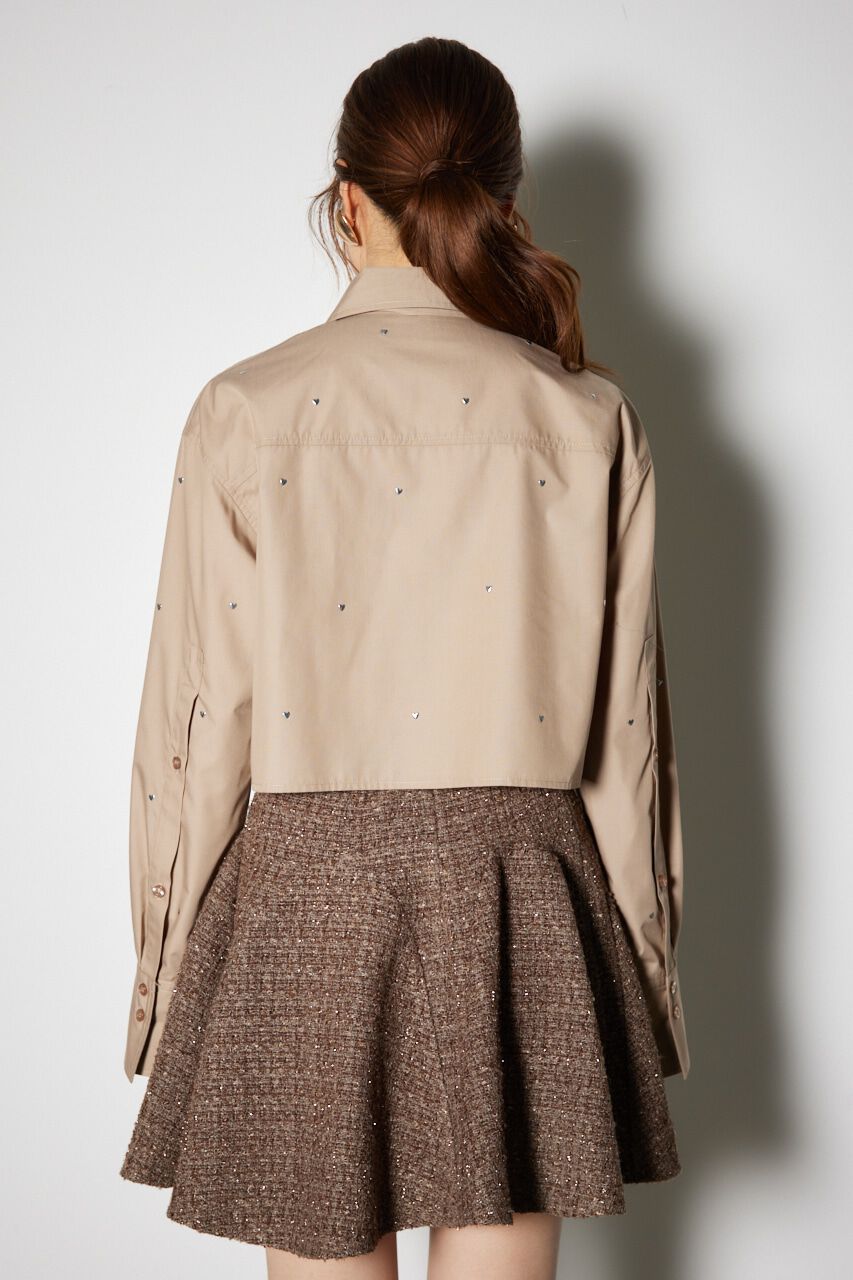 rienda「2WAYメタルドットリボンシャツ」|シャツ・ブラウス|