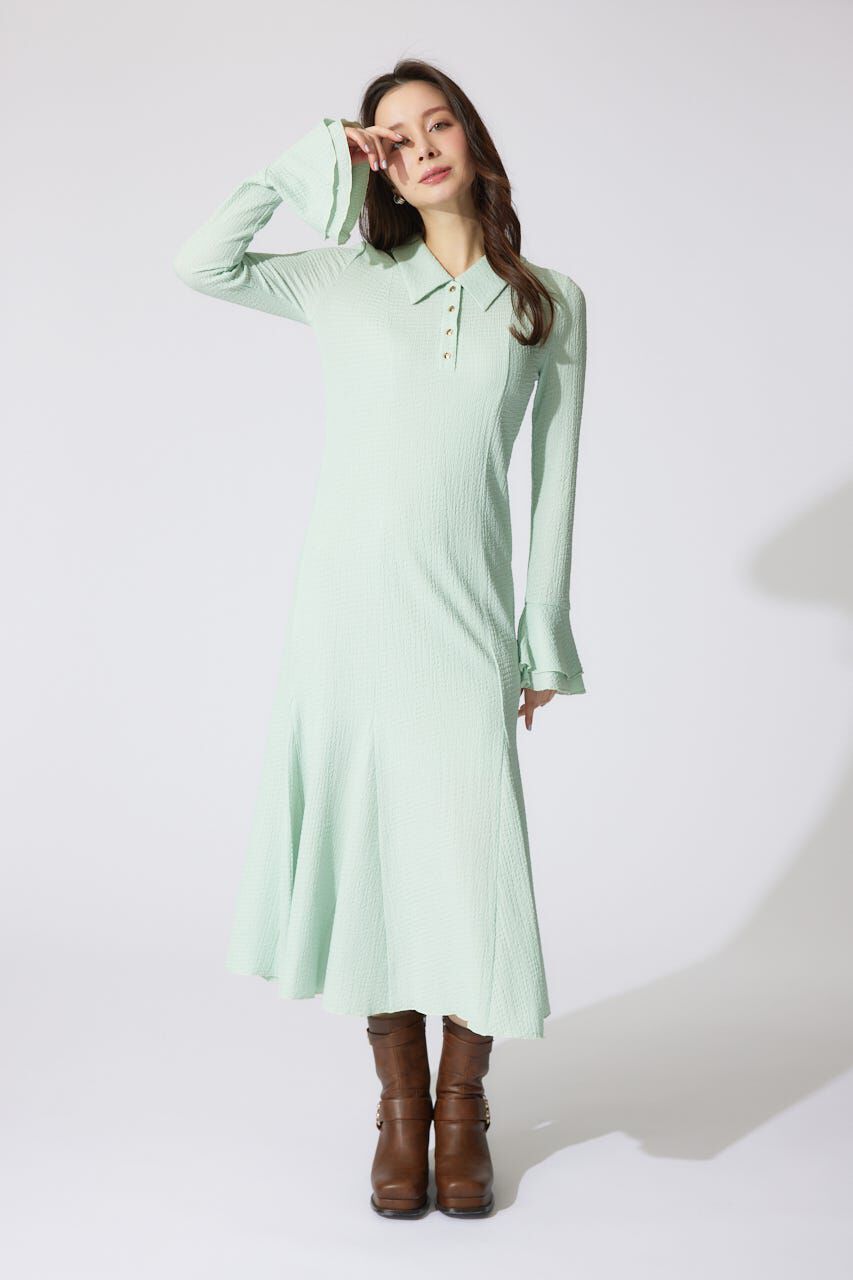 rienda「カットマーメイドワンピース」|ワンピース|