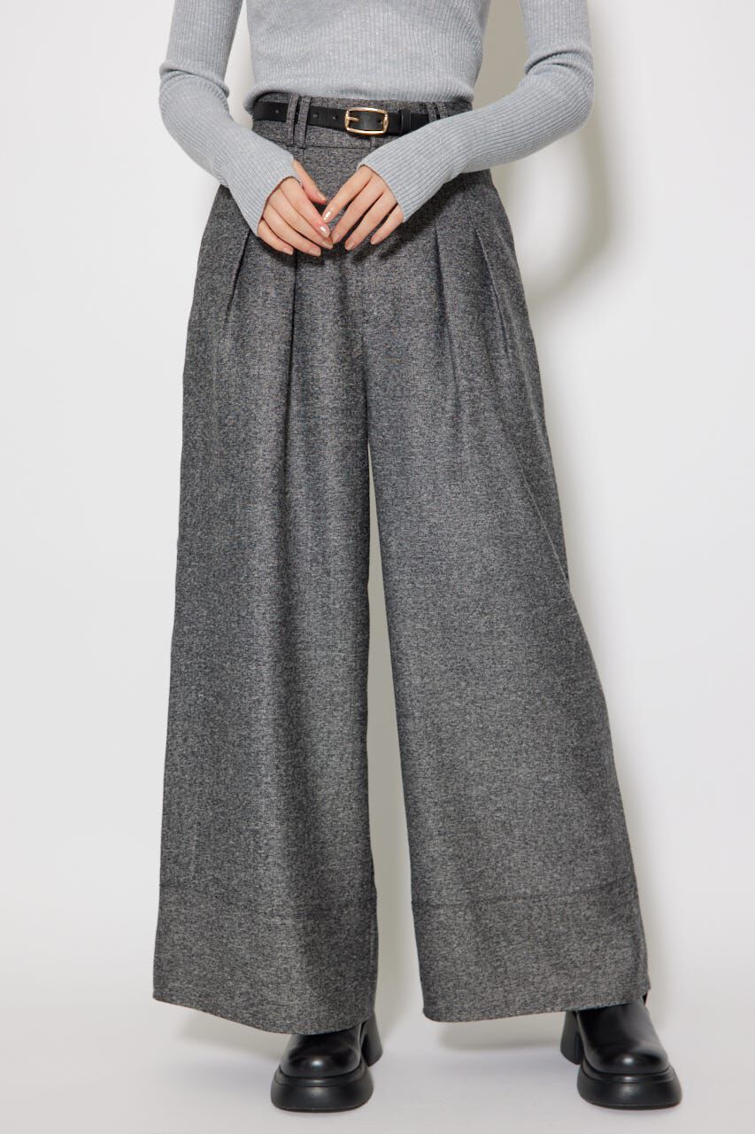 rienda「ハイウエストワイドフレアパンツ」|その他|