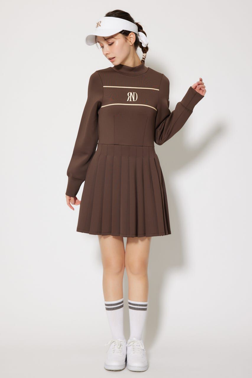 rienda「バックリボンRNDロゴカットワンピース」|ワンピース|