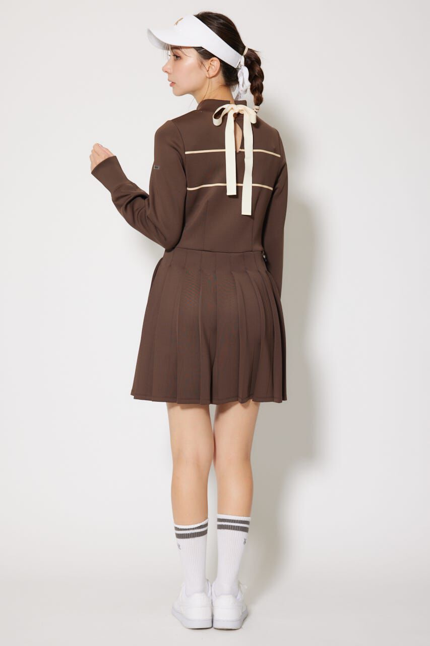 rienda「バックリボンRNDロゴカットワンピース」|ワンピース|