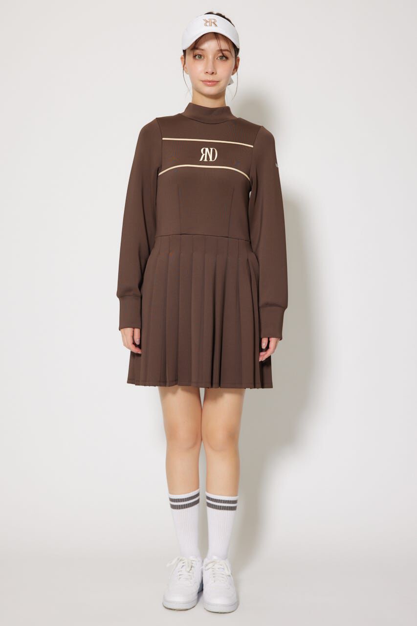 rienda「バックリボンRNDロゴカットワンピース」|ワンピース|