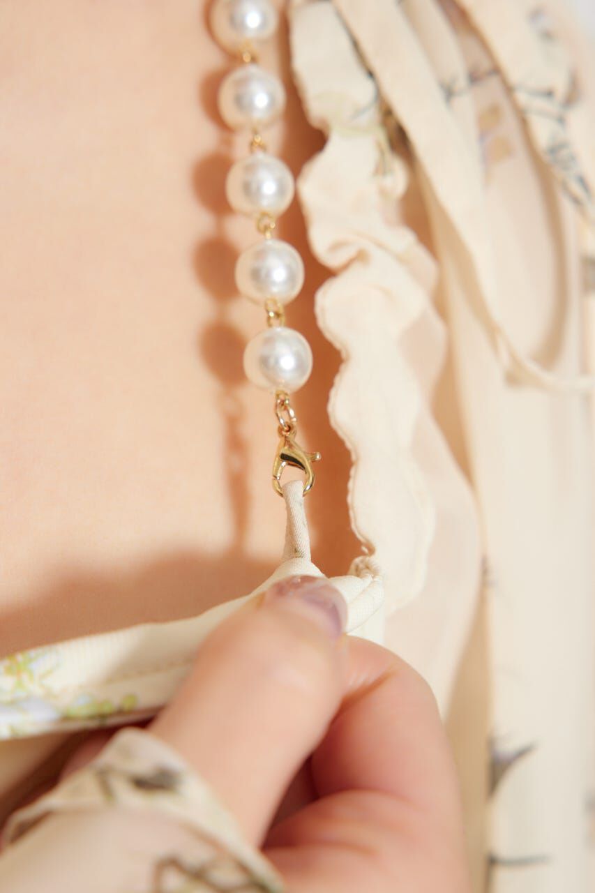 rienda「ビスチェパターンアシンンメトリーマーメイドワンピース」|ワンピース|