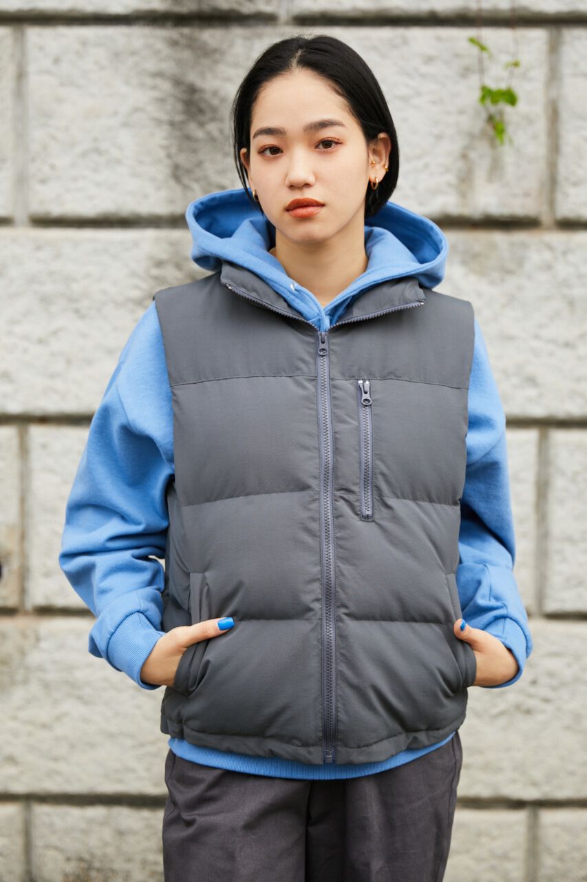 RODEO CROWNS「ナイロン中綿ベスト_M」|ダウンベスト・ベスト|