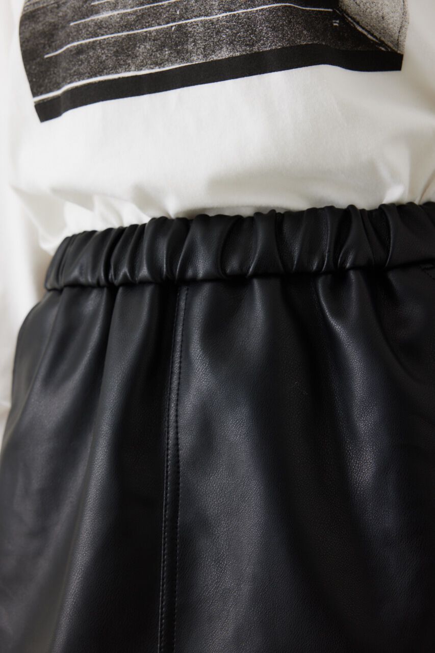 RODEO CROWNS「フェイクレザーミニスカート」|スカート|